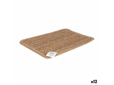 Podkładki na stół Privilege wiklinowy Prostokątny 40 x 30 x 0,5 cm (12 Sztuk)