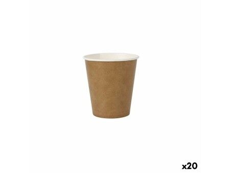 Zestaw kieliszków Algon Jednorazowe papier pakowy 50 Części 120 ml (20 Sztuk)