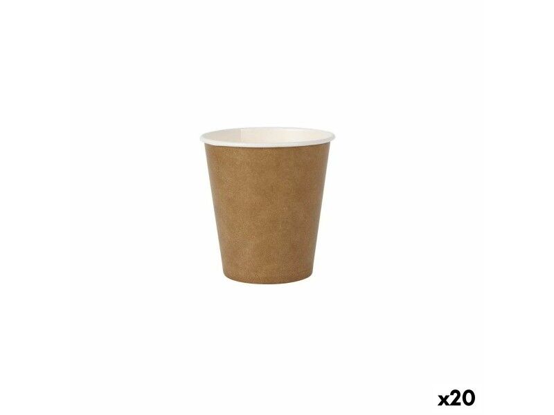 Zestaw kieliszków Algon Jednorazowe papier pakowy 50 Części 120 ml (20 Sztuk)