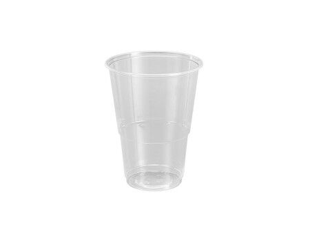 Zestaw szklanek wielokrotnego użytku Algon Plastikowy Przezroczysty 50 Części 330 ml (12 Sztuk)