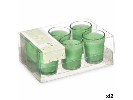 Zestaw świec Acorde 48-H-AR Jaśmin szklanka/kieliszek (12 Sztuk)