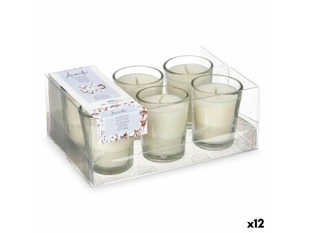 Zestaw świec Acorde 48-G-AR Bawełna szklanka/kieliszek (12 Sztuk)