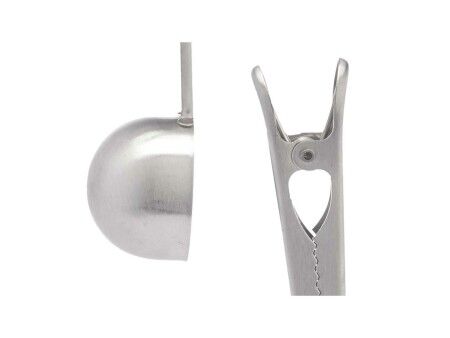 Miarka Kinvara W4034 Stal nierdzewna 17,5 x 17,5 x 2,5 cm Zacisk (24 Sztuk)