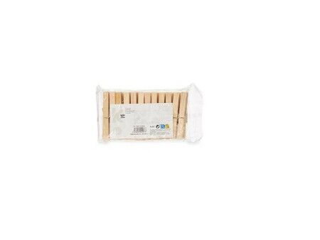 Klamerki do Ubrań Drewno 24 Części Set (24 Sztuk)