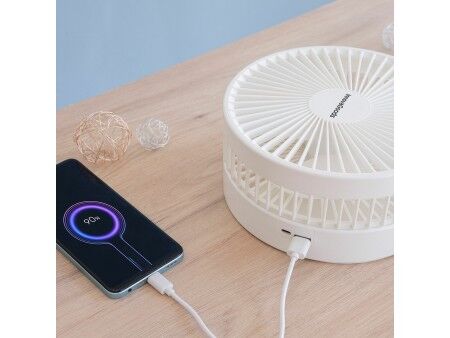 Składany Wentylator Akumulatorowy 3 w 1 Fandle InnovaGoods Ø7,7'' 7200 mAh