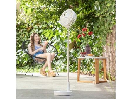 Składany Wentylator Akumulatorowy 3 w 1 Fandle InnovaGoods Ø7,7'' 7200 mAh