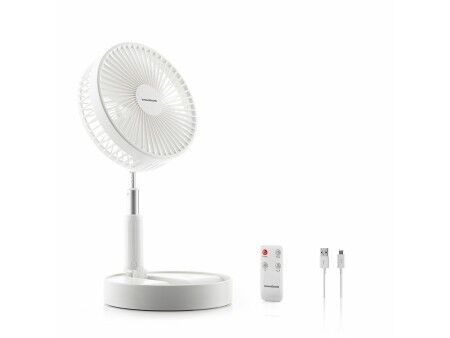 Składany Wentylator Akumulatorowy 3 w 1 Fandle InnovaGoods Ø7,7'' 7200 mAh