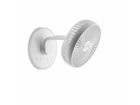 Akumulatorowy wentylator biurkowy z diodami LED FanLed InnovaGoods Ø6,6'' 4000 mAh