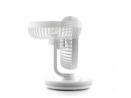 Akumulatorowy wentylator biurkowy z diodami LED FanLed InnovaGoods Ø6,6'' 4000 mAh