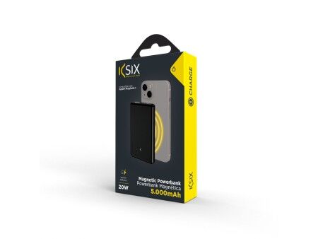 Powerbank KSIX Szary 5000 mAh