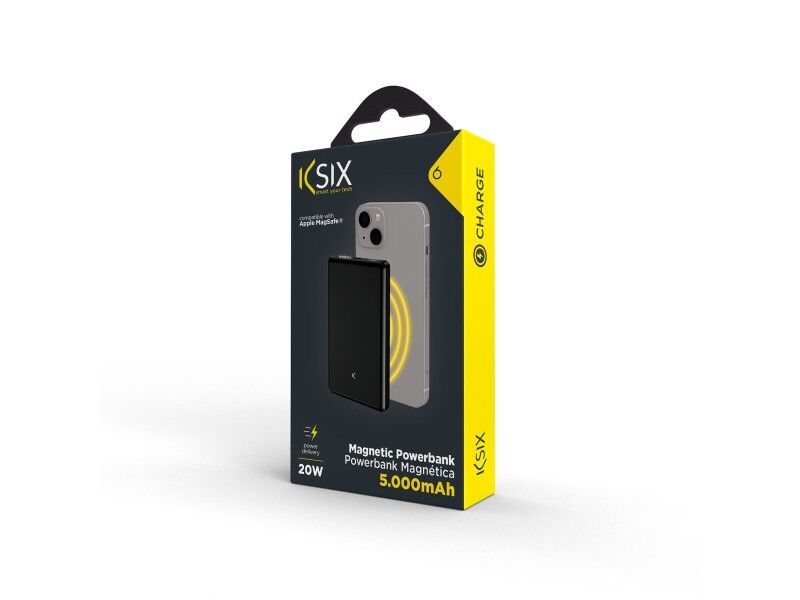 Powerbank KSIX Szary 5000 mAh