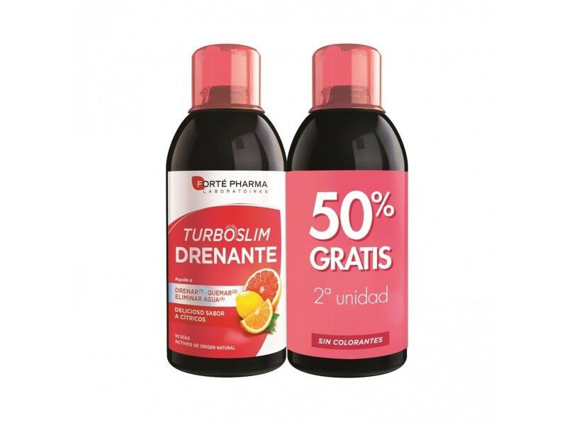Suplement diety Forté Pharma Slim Drenante 500 ml Cytrusowy 2 Sztuk