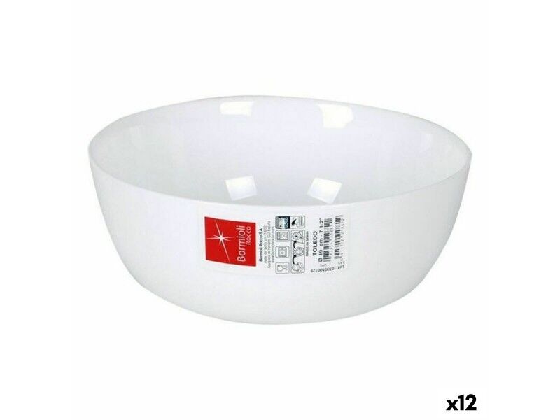 Miska do Sałatki Bormioli 104811 (12 Sztuk) (ø 19 cm)