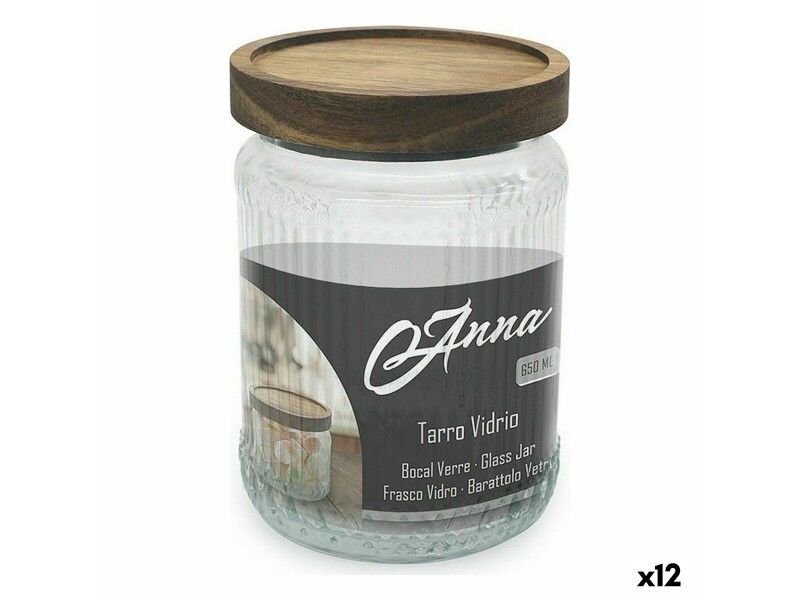 Soik Anna Szkło 650 ml 10 x 14 cm (12 Sztuk)