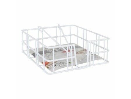 uchwyt do serwetek Confortime Biały 18 x 18 x 6,5 cm (12 Sztuk)