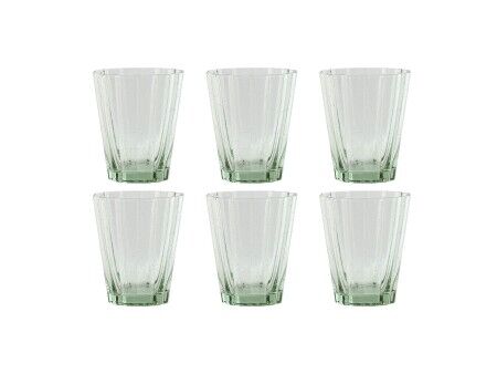Zestaw kieliszków Home ESPRIT Kolor Zielony Szkło 280 ml (6 Sztuk)