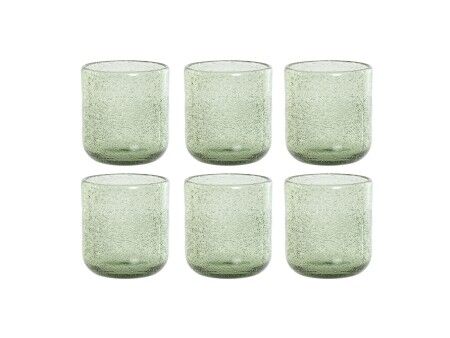 Zestaw kieliszków Home ESPRIT Kolor Zielony Szkło 320 ml (6 Sztuk)