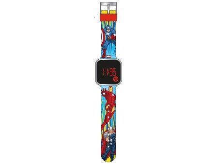 Zegarek Damski The Avengers AVENGERS - LED WATCH (Ø 33 mm)