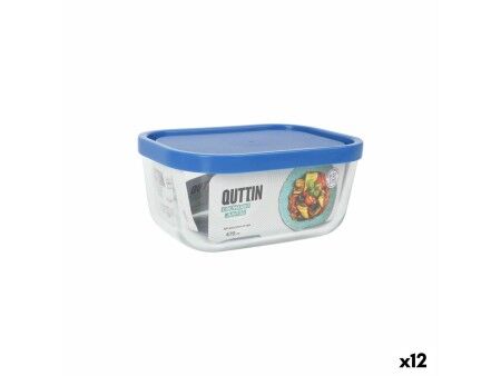 Pojemnik na Lunch Inde Frigo Prostokątny 470 ml (12 Sztuk)