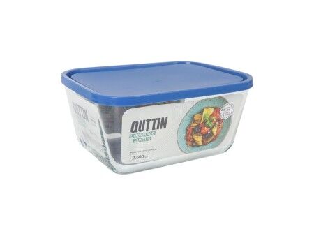 Pojemnik na Lunch Inde Frigo Prostokątny 2,6 L (6 Sztuk)