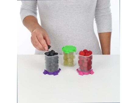 Set Pojemników na Lunch Privilege 140 ml 6,8 x 5 x 5 cm 3 Części (24 Sztuk)