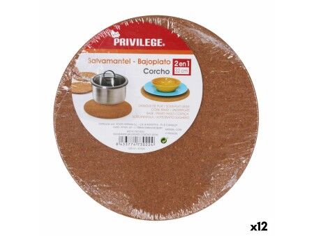 Podkładki na stół Privilege 32 x 1 cm (12 Sztuk)
