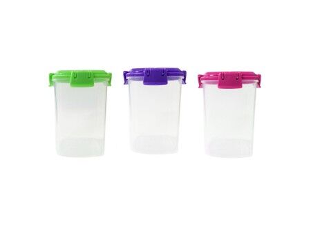 Set Pojemników na Lunch Privilege 140 ml 6,8 x 5 x 5 cm 3 Części (24 Sztuk)