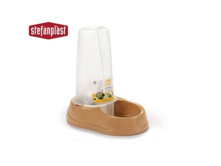 Karmnik dla Zwierząt Stefanplast 04093 Beżowy Plastikowy 650 ml 12 x 19,5 x 19 cm (12 Sztuk)