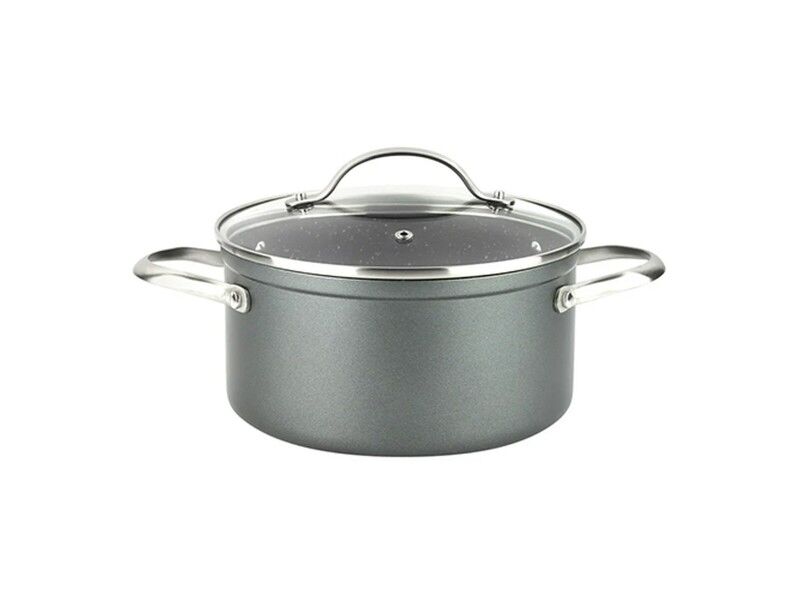Garnek Fagor Szary Ø 24 cm Kute aluminium
