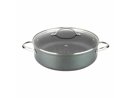 Garnek z Pokrywką Fagor Szary Ø 28 cm Kute aluminium