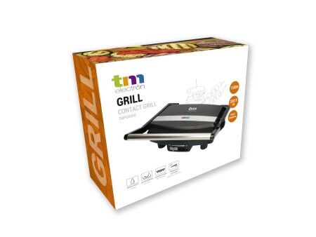 Płyta do Grillowania TM Electron 1500 W 28 x 19 cm Stal