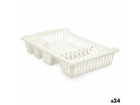 Ociekacz do Naczyń Kinvara YMA04 1098 01 Biały 40 x 8 x 29,5 cm (24 Sztuk)