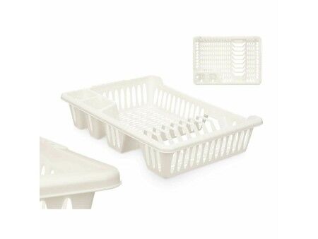 Ociekacz do Naczyń Kinvara YMA04 1098 01 Biały 40 x 8 x 29,5 cm (24 Sztuk)