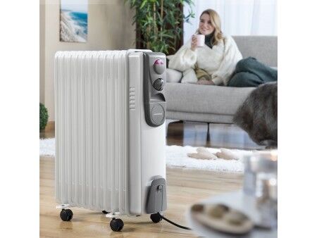 Grzejnik olejowy Oileven InnovaGoods 2500 W (11 żeberek)