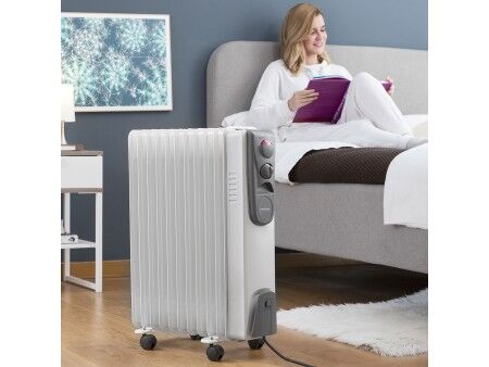 Grzejnik olejowy Oileven InnovaGoods 2500 W (11 żeberek)