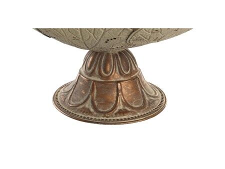 Miska na Owoce DKD Home Decor Złoty Metal 42 x 42 x 80 cm