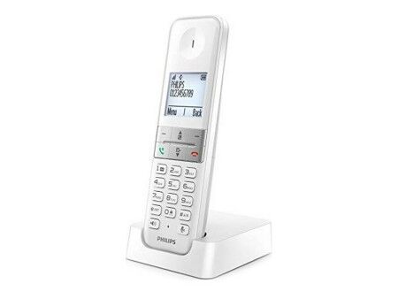 Telefon Bezprzewodowy Philips D4701W/34 Biały Czarny