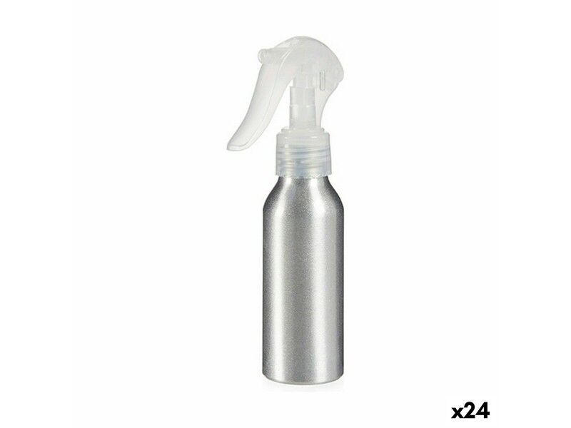 Opryskiwacz Berilo CH9979 Biały Czarny Srebrzysty Metal polipropylen 100 ml (24 Sztuk) Opryskiwacz Berilo CH9979 Biały Czarny Srebrzysty Metal polipropylen 100 ml (24 Sztuk)