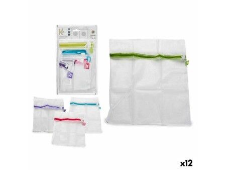 Zestaw toreb Pralka Wielokolorowy Plastikowy (12 Sztuk)