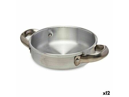 Patelnia Kinvara 100109 Srebrzysty Aluminium (12 Sztuk)