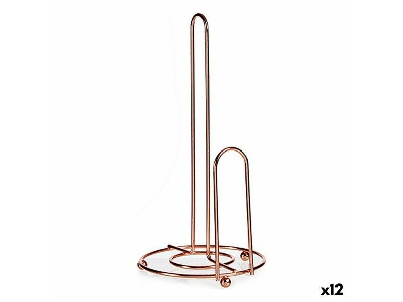 Uchwyt na Ręczniki Kuchenne Kinvara CN-W3803 Miedź Stal 15,5 x 32 x 16 cm (12 Sztuk)