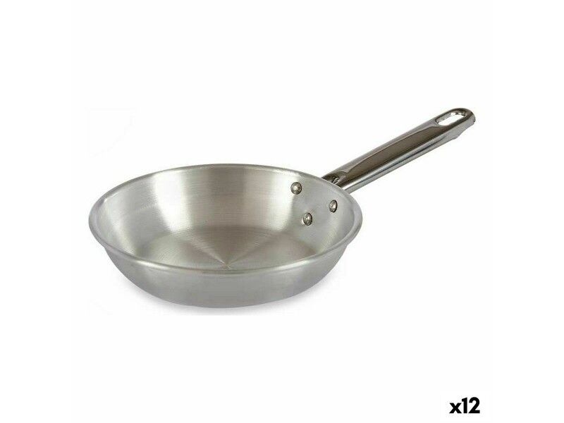 Patelnia Kinvara 100119 Srebrzysty Aluminium (12 Sztuk)