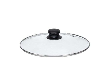 Pokrywna na Garnek Kinvara CN-SW1304-26CM Przezroczysty Srebrzysty Szkło 26 cm (12 Sztuk)