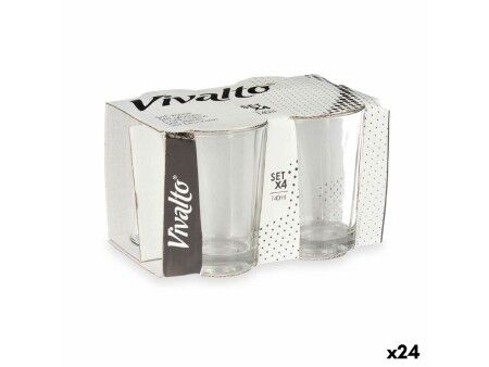 szklanka/kieliszek Vivalto RYG2047 Przezroczysty Szkło 140 ml Kawa (24 Sztuk)