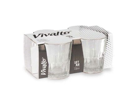szklanka/kieliszek Vivalto RYG5041 Przezroczysty Szkło 100 ml Kawa (24 Sztuk)
