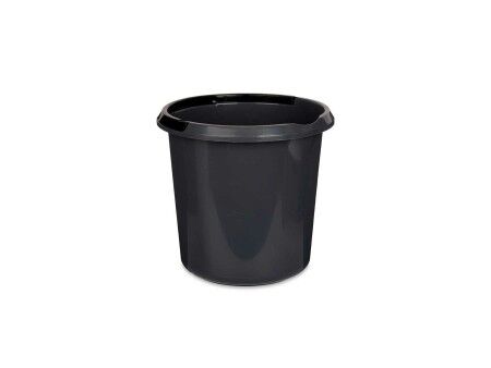 Wiadro z Uchwytem Szary Antracyt 10 L (18 Sztuk)