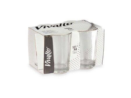 szklanka/kieliszek Vivalto RYG2047 Przezroczysty Szkło 140 ml Kawa (24 Sztuk)