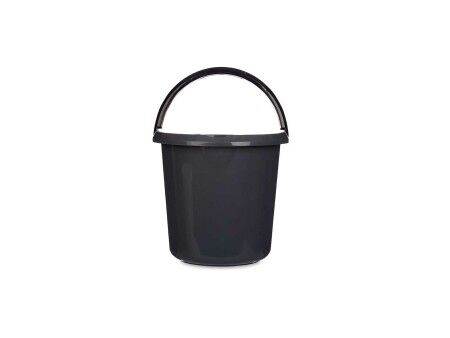 Wiadro z Uchwytem Szary Antracyt 10 L (18 Sztuk)