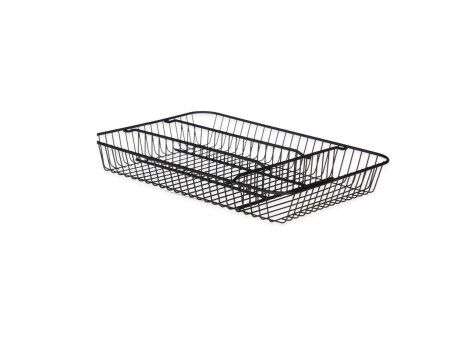 Organizer na Sztućce Kinvara W7267-1 Czarny Metal 26 x 4,7 x 35,5 cm (6 Sztuk)