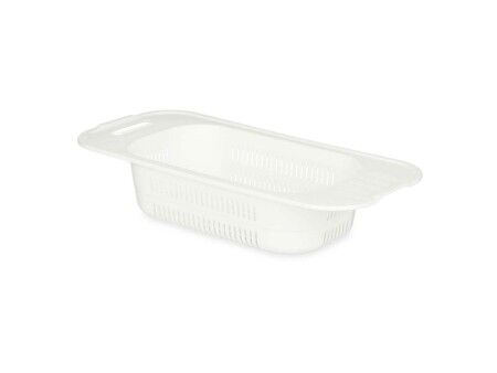 Ociekacz Kinvara 04 1314 Biały Plastikowy 47 x 9,5 x 22 cm (24 Sztuk)